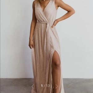 💕Baltic Born Champagne Bridesmaid Dress💕